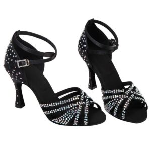 Women Shoes Latin Dance Shoes Heel For Women Ladies Girls Ballroom Modern Tango Jazz Dancing Shoes